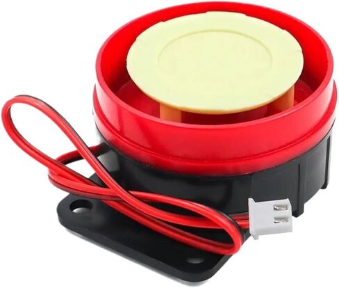 1 قطعة SFN-55 ديسيبل عالية 105dB 12 فولت 3000 هرتز الجرس السلبي مع موصل إنذار التيار المتناوب جهاز مضاد للسرقة (1 قطعة SFN-55 2P2.54) in Saudi Arabia