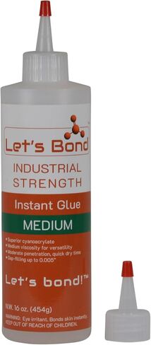 Professional Grade Instant Glue, Medium Premium Cyanoacrylate, 100 CPS (16 oz) in Saudi Arabia