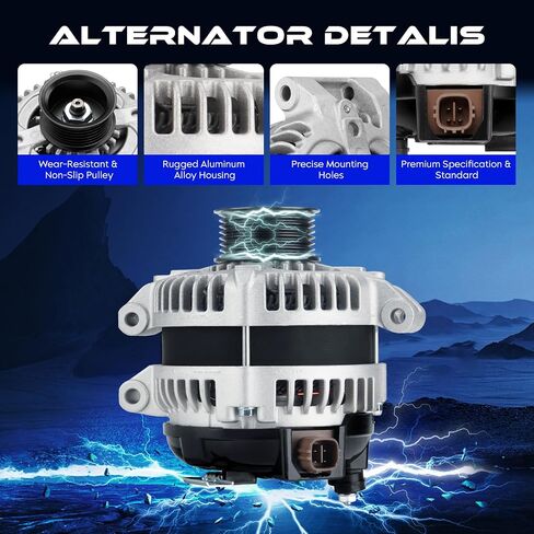استبدال المولد الجديد لـ Acura CSX 2.0L 06-08، لـ Acura TSX 2.4L 04-08، لـ Honda Accord 2.4L 03-07، لـ Honda Civic 2.0L 06-11، لـ CR-V 2.4L 07-11، للعنصر 2.4L 03-11، استبدال 13980 in Saudi Arabia