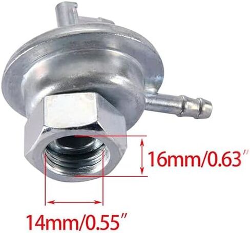 Gas Tank Fuel Pump Petcock for GY6 49cc 50cc 125cc 150cc Scooter Moped ATV Motorcycle Go Kart Sunl Roketa JCL in Saudi Arabia