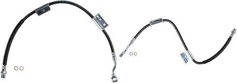‎A-Partrix Front Brake Hose Replacement, 2PC Front Break Hydraulic Hose Kit Brake Lines fits Chevrolet Silverado 1500 1999-2002 fits Chevy Silverado 1500 1999-2002 fits GMC Sierra 1500 1999-2002 in Saudi Arabia