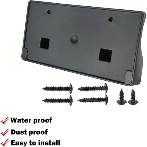 Front License Plate Frame Bracket Compatible with 2019 2020 2021 2022 Ram 2500/3500/4500/5500 Front Bumper License Plate Holder Mounting Bracket Cover Replace # 68362197AA in Saudi Arabia