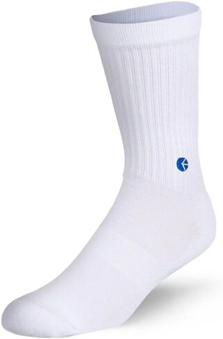 Ethika Men's Crew Sock | White Logo -Blue- in Saudi Arabia