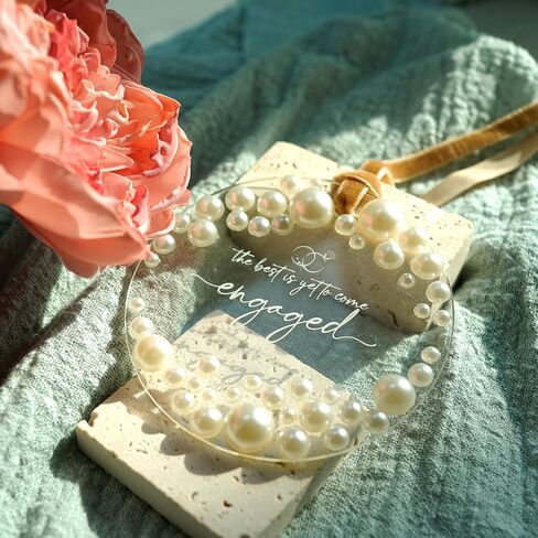 Engagement Gifts for Couples - Gifts for Newly Engaged Couples, Women, Her, Bride, Bride to Be - Christmas Engagement Ornament 2025 in Saudi Arabia