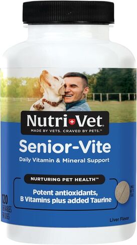 Nutri-Vet Multi-Vite Chewables for Dogs|Formulated with Vitamins & Minerals to Support Balanced Diet|180 Count in Kuwait