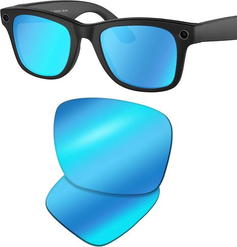عدسات بديلة لنظارات Ray-Ban Meta RW4006(50MM)، نظارات شمسية مستقطبة تحجب الضوء الأزرق، للرجال والنساء in Kuwait