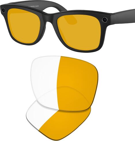 عدسات بديلة لنظارات Ray-Ban Meta RW4006(50MM)، نظارات شمسية مستقطبة تحجب الضوء الأزرق، للرجال والنساء in Kuwait