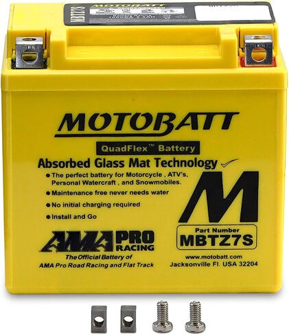 YTZ7S YT5LBS YTX5L-BS BATTERY SEALED AGM 2 YR WARRANTY MOTOBATT MBTZ7S in Saudi Arabia