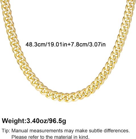 Gold Necklace for Women 14K Dainty Chunky Gold Chain Necklace Coffee Bean Chain Necklaces Trendy Fashion Jewelry in Saudi Arabia