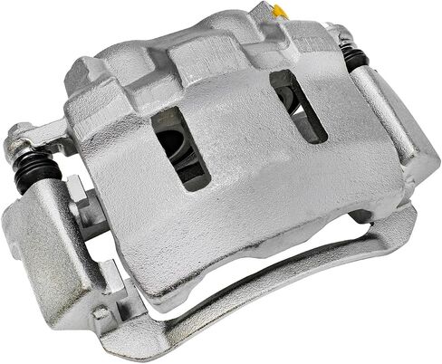 Detroit Axle - Front Right Brake Caliper for 00-05 Ford Excursion, 99-04 F-250 F-350 Super Duty, Passenger Side Disc Brake Caliper w/Bracket 1999 2000 2001 2002 2003 2004 2005 Replacement in Saudi Arabia