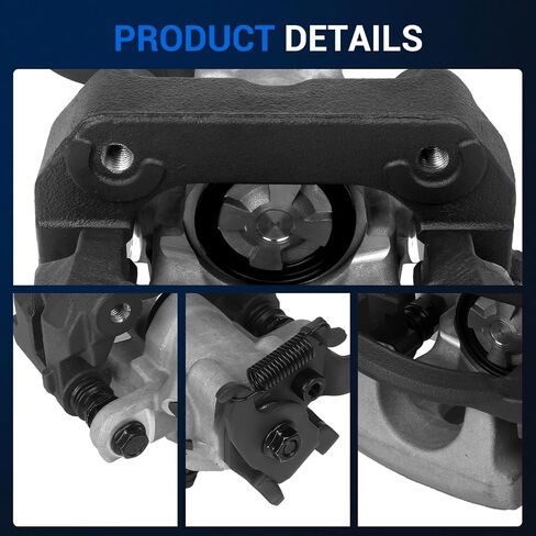 Autoround 19B6287 19B6286 Rear Brake Calipers w/Bracket Fit for Toyota Prius 2010-2015, Prius Plug-In 2012-2015, Both Driver Passenger Side in Saudi Arabia