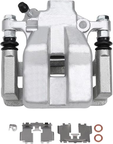 محور ديترويت - فرجار فرامل خلفي قطعتين لسيارة Toyota 2008-2011 Avalon 2007-2011 Camry Lexus 2007-2012 ES350، 2 فرجار فرامل قرصية مع دعامة 2009 2010 بديلة in Saudi Arabia