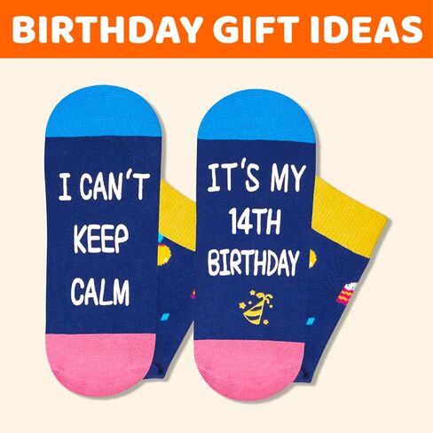 HAPPYPOP 16th Birthday Gifts Ideas - Socks for 16 Year Old Girls Boys, 16th Birthday Gifts Presents for Teens Age 16 in Kuwait