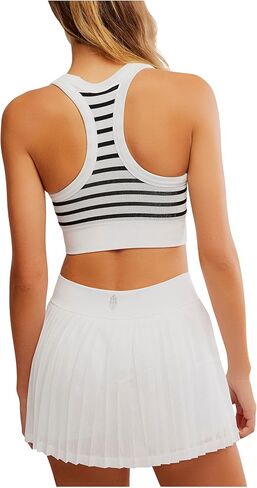 Free People Women's Go to Stripe Bra in Kuwait