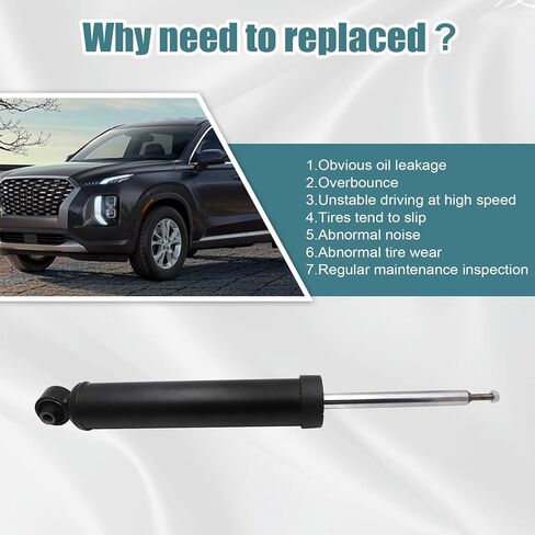 GXARTS 2 Pcs Rear Suspension Shock Absorber 55367-S9000 55367S9400 Compatible With Kia 2020-2023 Compatible With Hyundai Palisade 2020 2021 2022 in Saudi Arabia