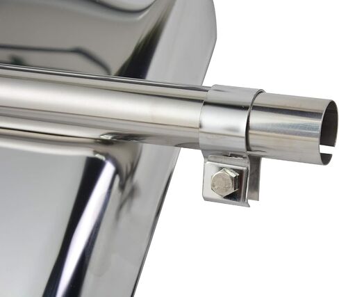 Stainless Steel Quarter Fender Set Mud Flap Hangers with Single Bolt Mounting Brackets Fit for Semi Trucks (24 Inch x 24 Inch) in Kuwait