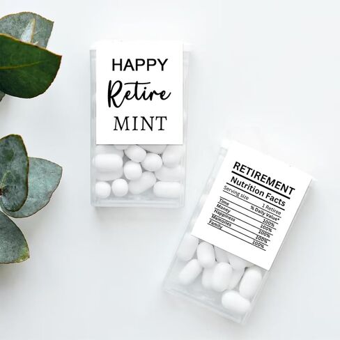 حفل التخرج تفضل Mint stickęrs لـ TIC TAC Candy ، فئة 2025 ملصقات GRADUATIOɳ هدايا ، هدايا التخرج الزخارف ، in Kuwait