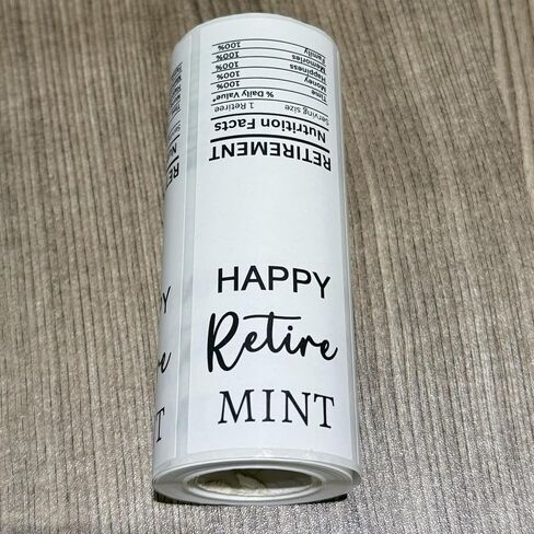 حفل التخرج تفضل Mint stickęrs لـ TIC TAC Candy ، فئة 2025 ملصقات GRADUATIOɳ هدايا ، هدايا التخرج الزخارف ، in Kuwait