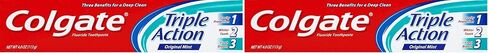 Colgate Triple Action Toothpaste, 4 Ounce in Saudi Arabia