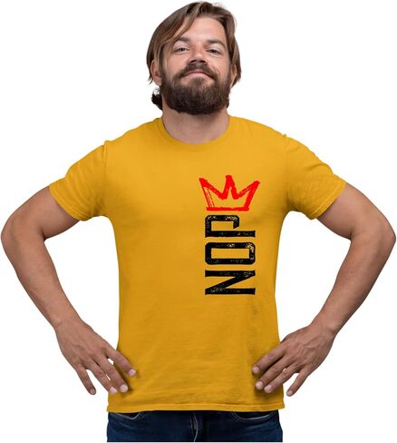 Go All Out Nope Crown No Kings Mens Toddler Women Youth T-Shirt in Saudi Arabia