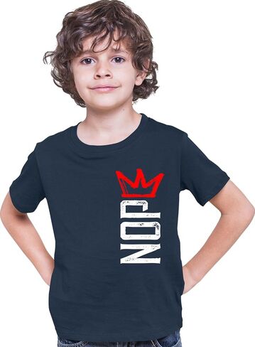 Go All Out Nope Crown No Kings Mens Toddler Women Youth T-Shirt in Saudi Arabia