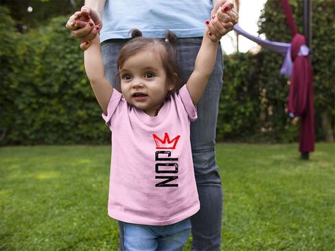 Go All Out Nope Crown No Kings Mens Toddler Women Youth T-Shirt in Saudi Arabia