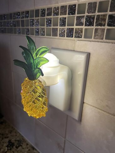 Bath and Body Pineapple Adjustable Wallflowers Scent Control Fragrance Nightlight Plug in Saudi Arabia