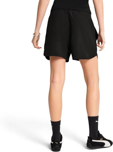 PUMA Women's Standard Scuderia Ferrari Formula 1 Babydoll Tee, Black SS25, Medium in Saudi Arabia