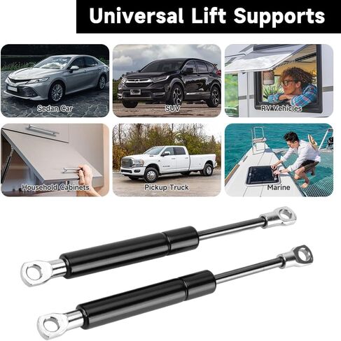 7inch 11lbs Universal Lift Support Struts Lift Springs Rod Hydraulic Support Rod - Compatible for RV Car Bus - Set of 2 in Saudi Arabia