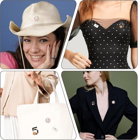 3 قطع عدد خمسة بروش المشاهير مصمم المجوهرات بروش دبابيس فو تقليد اللؤلؤ الأبيض الأسود الزهور محظوظ عدد خمسة دبابيس دبوس هدية خمر حجر الراين كريستال دبابيس دبوس لحفل الزفاف in Kuwait