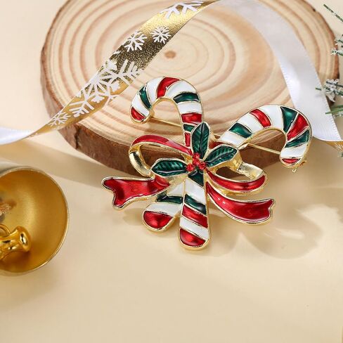 EVER FAITH Austrian Crystal Enamel Reindeer Sleigh Car Christmas Tree Gift Box Brooch Festive Party Accessories Holiday Jewelry Gift for Women in Saudi Arabia