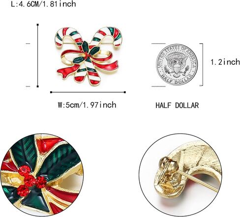 EVER FAITH Austrian Crystal Enamel Reindeer Sleigh Car Christmas Tree Gift Box Brooch Festive Party Accessories Holiday Jewelry Gift for Women in Saudi Arabia