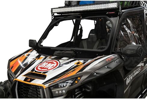 Tusk UTV Full Glass Windshield with 16" Windshield Wiper Compatible with Kawasaki Teryx KRX 1000 2020-2025/Teryx KRX4 1000 2023-2025 in Saudi Arabia