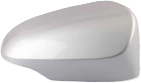 غطاء مرايا الرؤية الخلفية غطاء مرآة الرؤية الخلفية غلاف ملون مطلي متوافق مع Toyota Corolla 2014 2015 2016 2017 2018 ملحقات السيارة (1 قطعة يمين فضي) in Kuwait