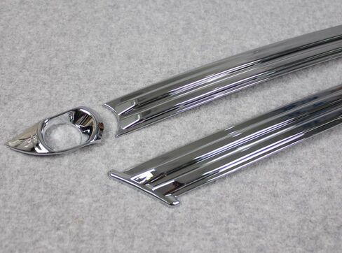 Generic Fit For Mazda 2017 2018 2019 2020 2021 CX-5 CX5 Grand Touring/Grand Select Model Chrome Front Fog Light Lamp Cover Bezel Trim in Saudi Arabia