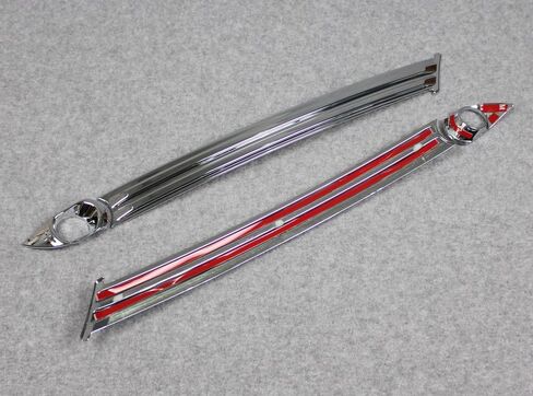 Generic Fit For Mazda 2017 2018 2019 2020 2021 CX-5 CX5 Grand Touring/Grand Select Model Chrome Front Fog Light Lamp Cover Bezel Trim in Saudi Arabia