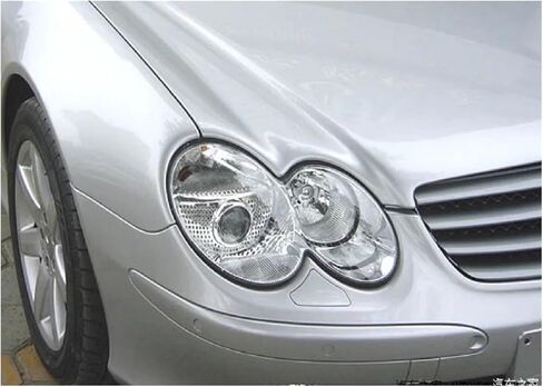 Headlight Cover Headlamp Lens Transparent Lampshade Shell Replace The Original Glass Compatible For Mercedes-Benz SL SL350 SL500 2004-2007(1PCS Right side) in Saudi Arabia