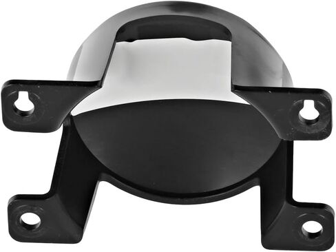 KarParts360 for Honda Civic 2022 2023 2024 Hatchback Fog Light Cover Driver OR Passenger Side | Single Piece | Front | Black | Round | Excluded Fog | Replacement for HO1038172 | 71144T20A00 in Saudi Arabia