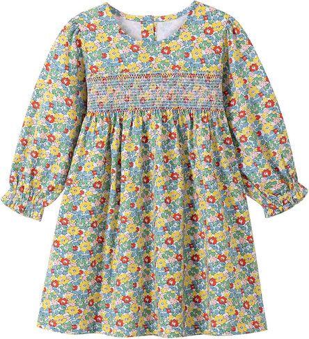 Youlebao Toddler Girls' Long Sleeve Soft Cotton Casual Jersey Shirt Playwear Applique Dress in Saudi Arabia