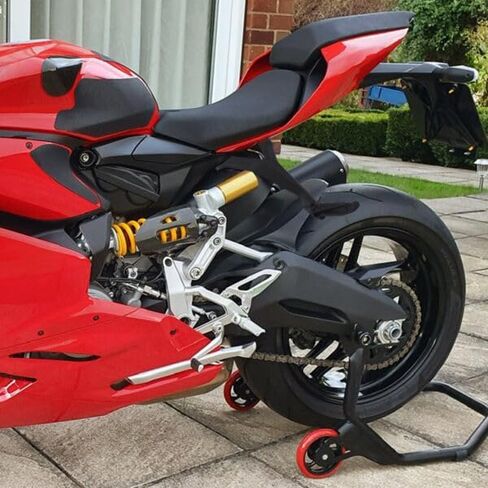 مسند قدم للركاب من الألومنيوم TCMT مناسب لـ Ducati Panigale V2 2020-2025 1199 Panigale 2013-2014 959 Panigale ABS 2017-2018 in Saudi Arabia