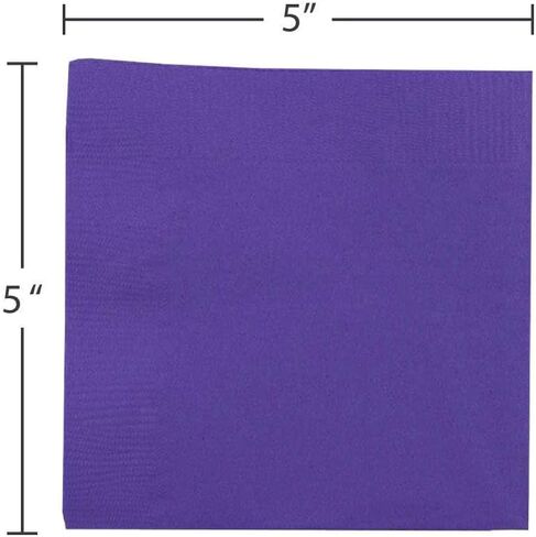 JAM PAPER Medium Lunch Napkins - 6 1/2 x 6 1/2 - Gold - 40/Pack in Saudi Arabia
