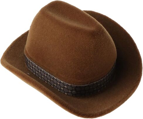 YOUAI Ring Display, Creative Cowboy Hat Shape Rings Box Jewellery Display Storage Case in Saudi Arabia
