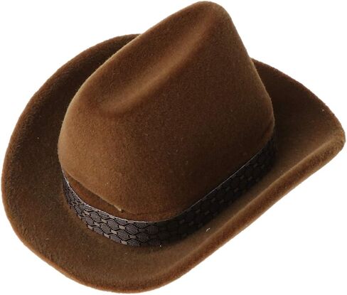 YOUAI Ring Display, Creative Cowboy Hat Shape Rings Box Jewellery Display Storage Case in Saudi Arabia