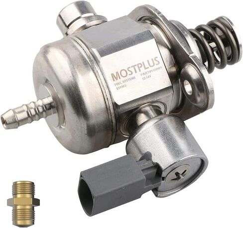 MOSTPLUS High Pressure Fuel Pump Compatible with Audi A4/S4 A3/S3 Volkswagen Golf/GTI Tiguan Passat B6 CC EOS Beetle replace# 06H127025 in Saudi Arabia