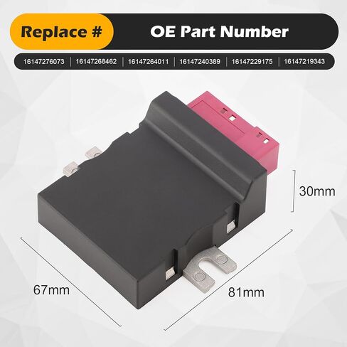 16147276073 Fuel Pump Control Module Unit Oil Control Computer Module for BMW X3 X4 X5 X6 228i 320i 328i 335i 428i 435i 528i 535i 550i 640i 740i 750Li 760Li M2 Replace# 16147268462 in Saudi Arabia