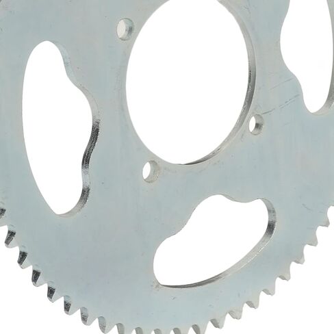 Ejoyous Mini Motorcycle Chainring, T8F 64T Chainring 54mm 4 Hole Steel Excellent Toughness Mini Motorcycle Sprocket for 47cc 49cc Mini Motorcycles ATVs and Karts in Saudi Arabia