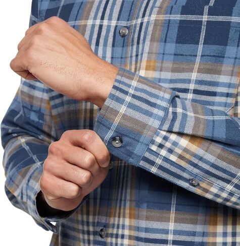 Eddie Bauer Flannel Shirts for Men, Mens Button Up Shirts Long Sleeve Cotton Flannel, Husband Birthday Gift, Gifts for Him in Saudi Arabia