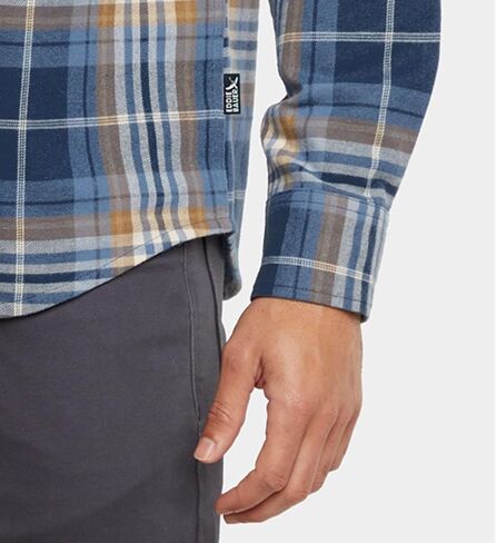 Eddie Bauer Flannel Shirts for Men, Mens Button Up Shirts Long Sleeve Cotton Flannel, Husband Birthday Gift, Gifts for Him in Saudi Arabia