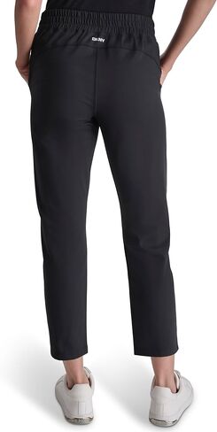 DKNY Women's Elastic Waistback Tapered Athletic Pant in Saudi Arabia