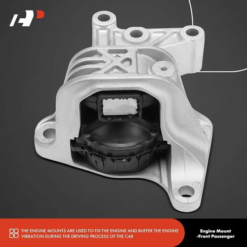 حامل محرك A-Premium الأمامي الأيمن للراكب الأمامي متوافق مع Fiat 500 2012-2019 1.4L in Saudi Arabia
